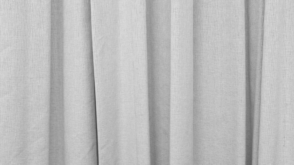 White Cotton Blackout Curtains in Dubai