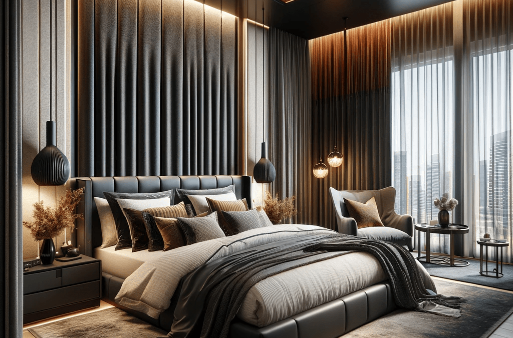 Bedroom blackout curtains in Dubai